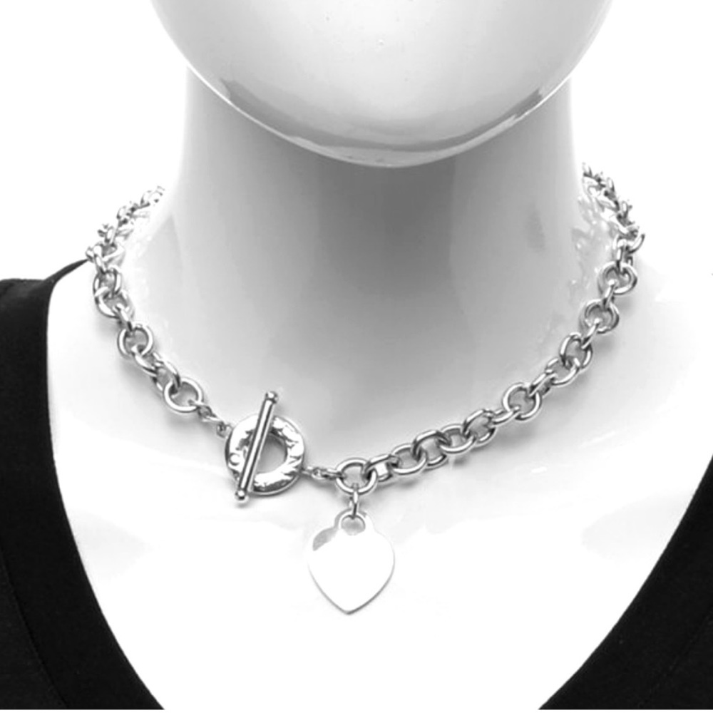 Tiffany & Co Toggle Heart Tag Necklace - Picture 7 of 8
